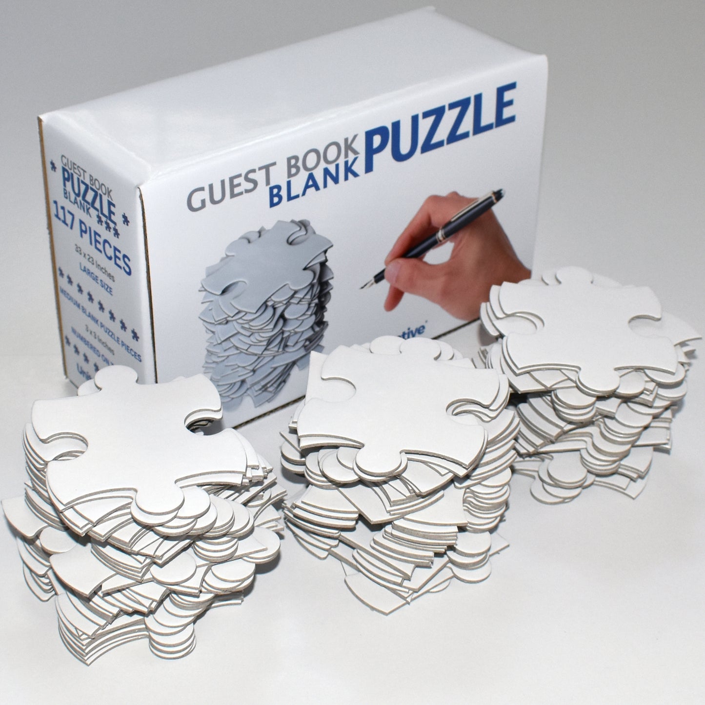 Large Blank Puzzle 33x23 inches 117 Pieces
