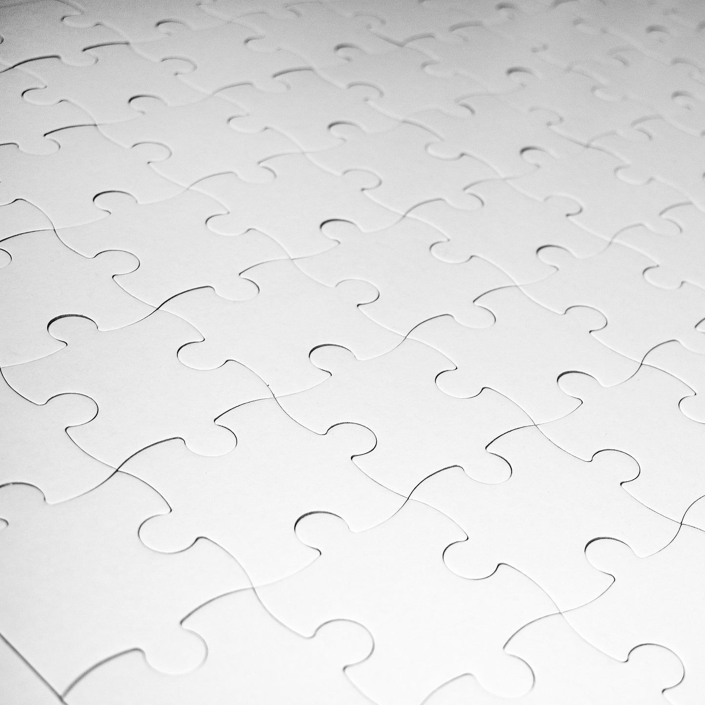 Large Blank Puzzle 33x23 inches, 117 Large Numbered Pieces