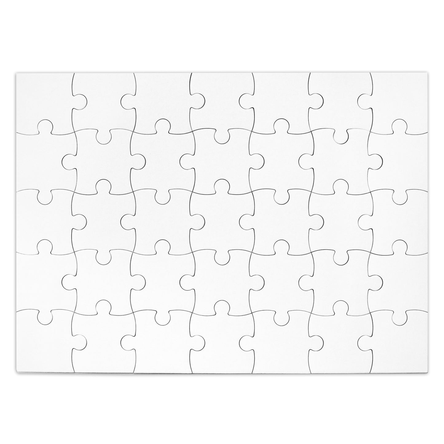 Guest Book Puzzle 23x16 inches, 35 Large Numbered Pieces