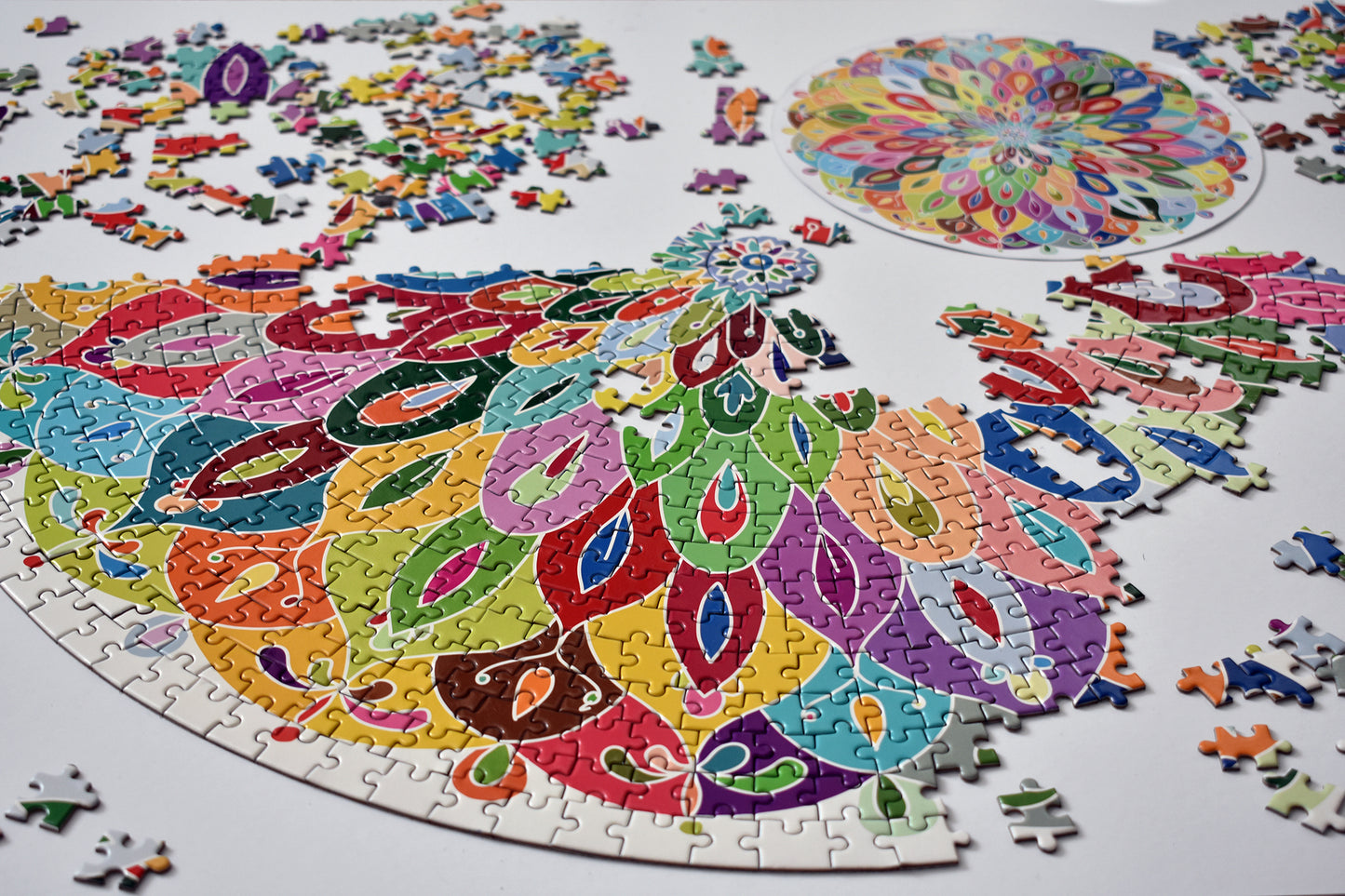 Adult Puzzle 1000 Pieces - Blossom Colors