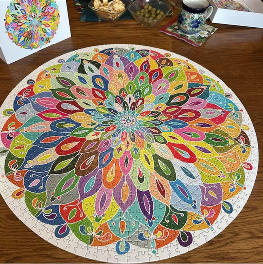 Adult Puzzle 1000 Pieces - Blossom Colors