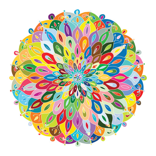Adult Puzzle 1000 Pieces - Blossom Colors